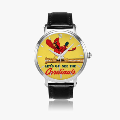 Let's Go See the Cardinals Art Watch