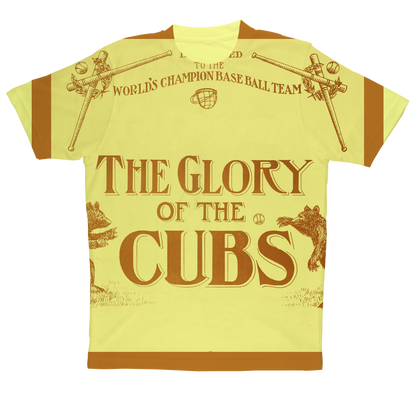 1909 Glory of the Cubs Sublimation Performance Adult T-Shirt