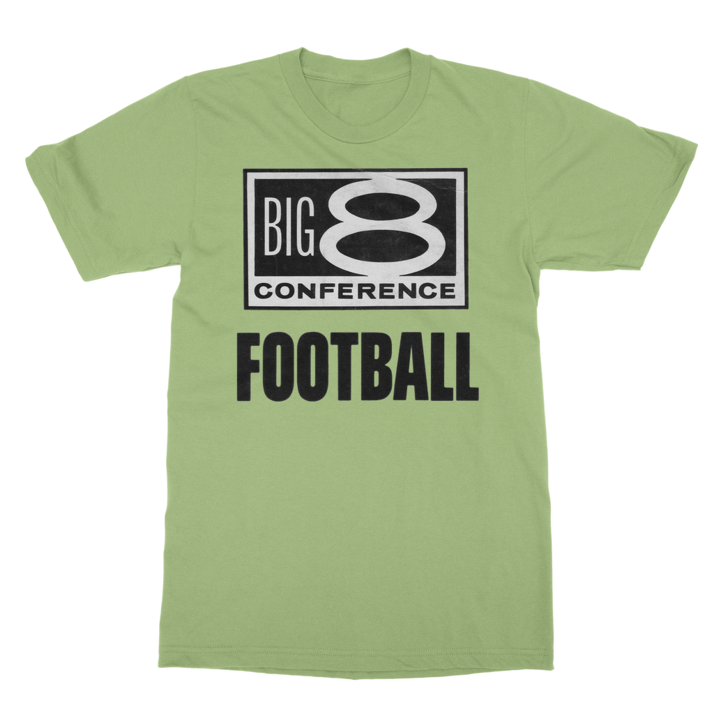 Big 8 Conference Football Classic Adult T-Shirt