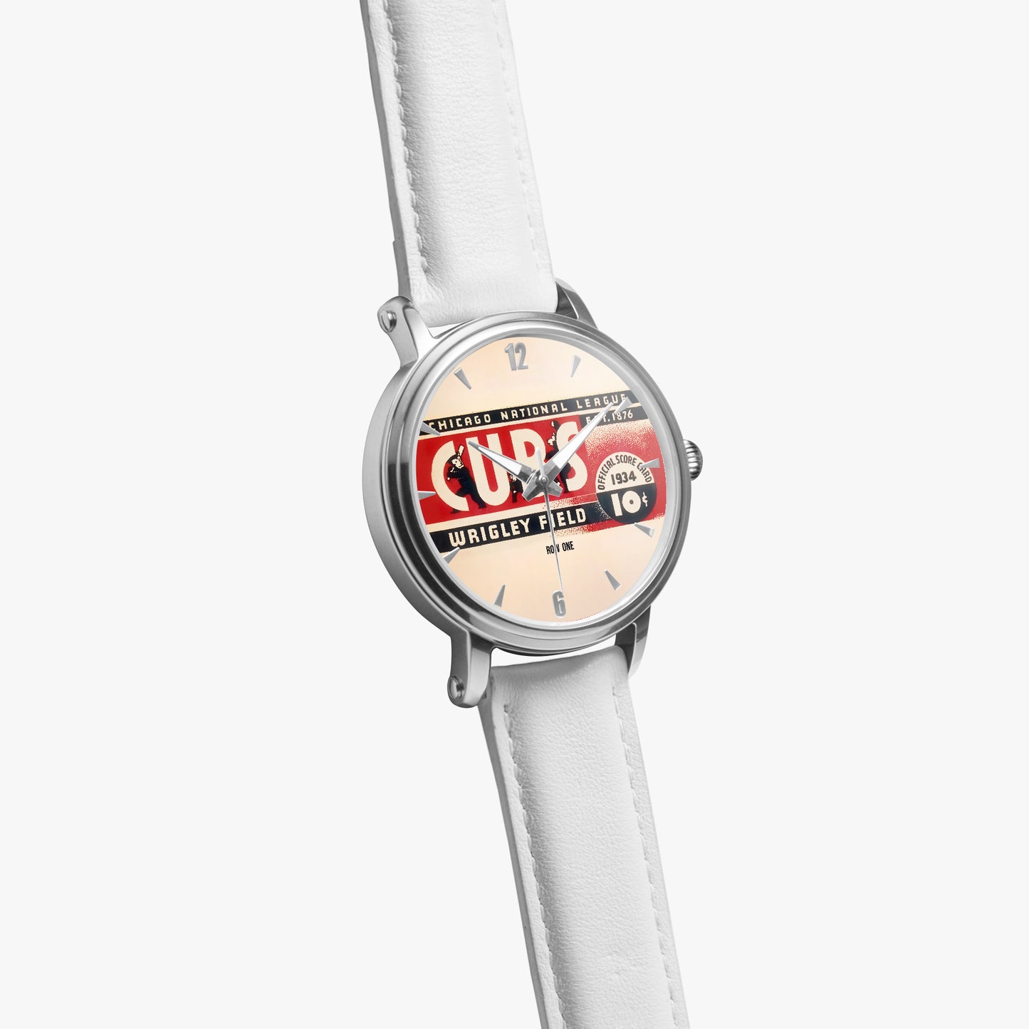 1934 Chicago Cubs Baseball Score Card Art Watch from Row One Brand