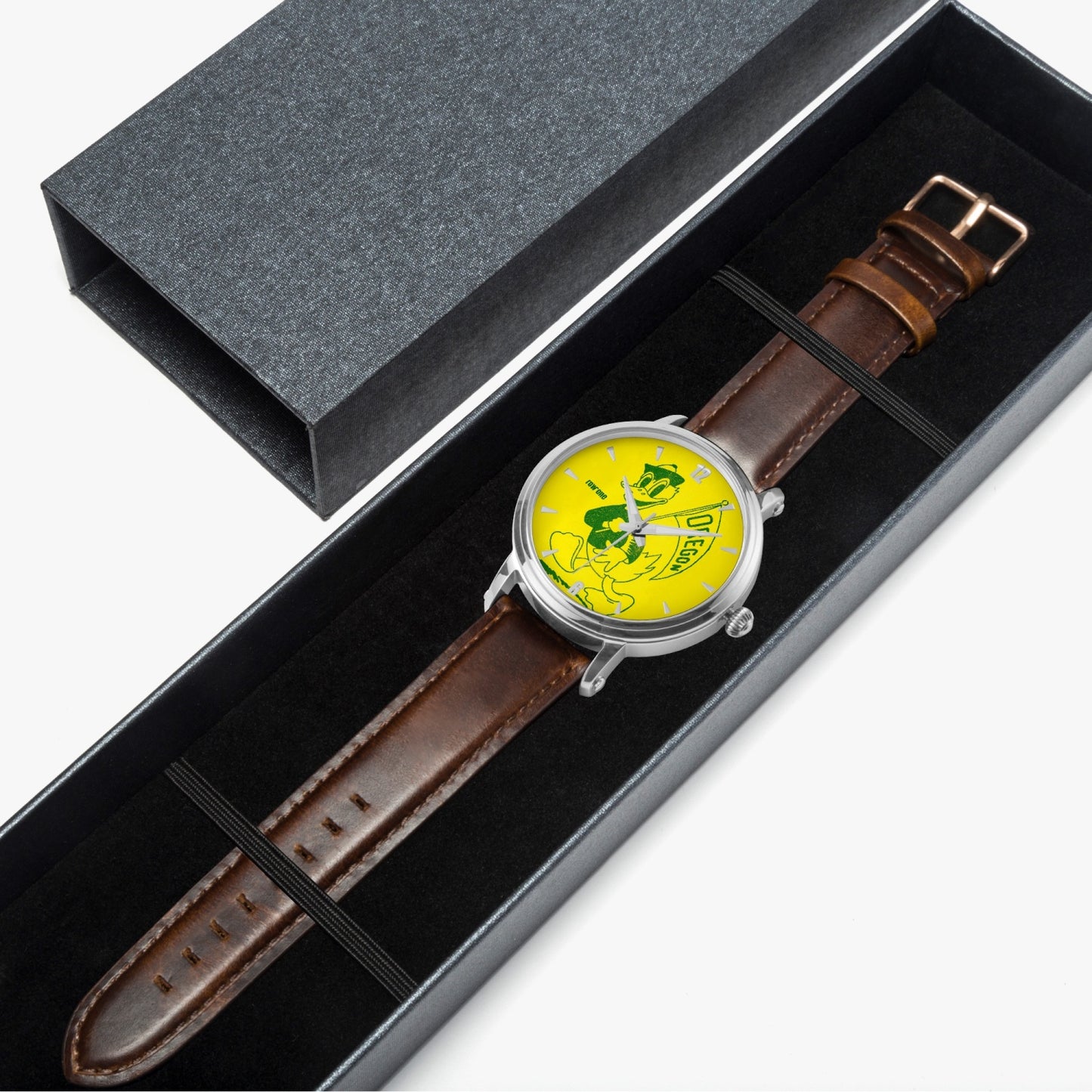 1951 Oregon Duck Cartoon Art Watch