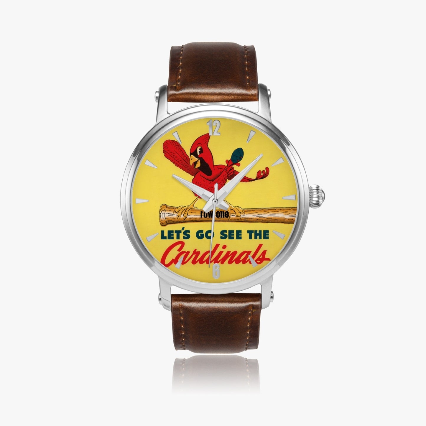 Vintage St. Louis Cardinals Baseball Art Watch | Row One Brand Vintage Sports Watches