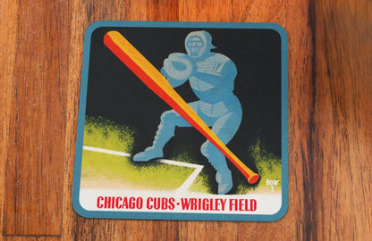 1949 Chicago Cubs Scorecard Coasters