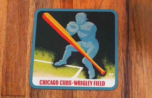 1949 Chicago Cubs Scorecard Coasters