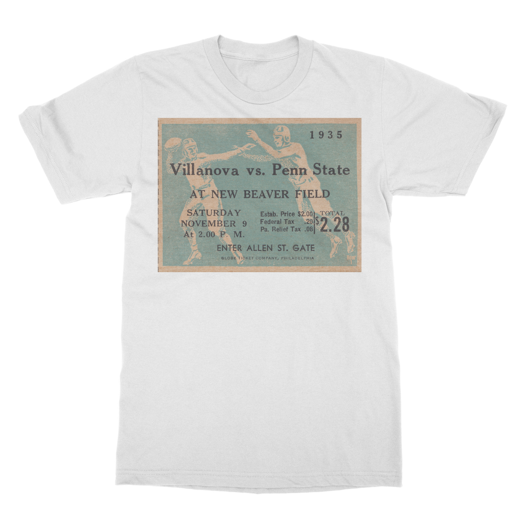 1935 Penn State Football Ticket Classic Adult T-Shirt