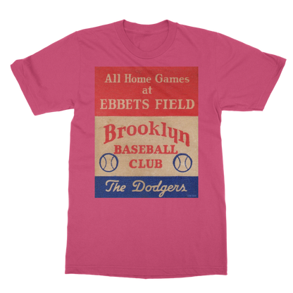 1939 Brooklyn Dodgers Baseball Club Classic Heavy Cotton Adult T-Shirt