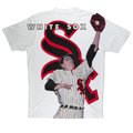 1957 Chicago White Sox Baseball Art Tee | Row One Brand Vintage Tees with Ornamental Graphics Created from Historic Sports Memorabilia