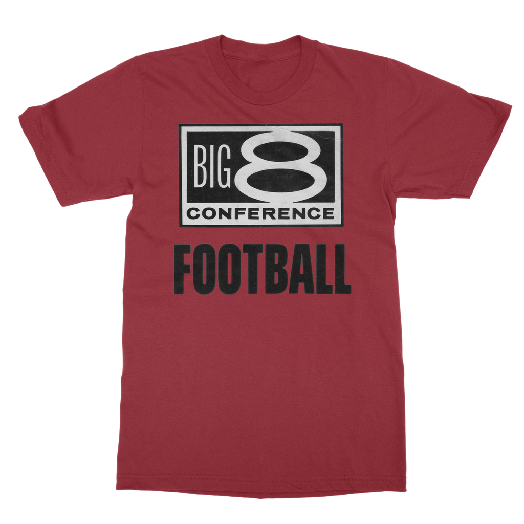 Big 8 Conference Football Classic Adult T-Shirt