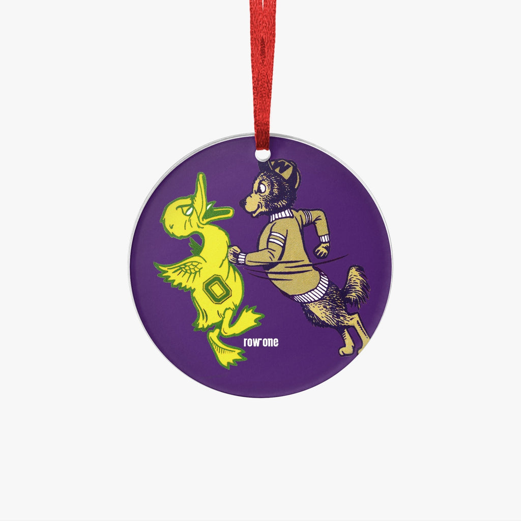 Husky Punch Holiday Ornament