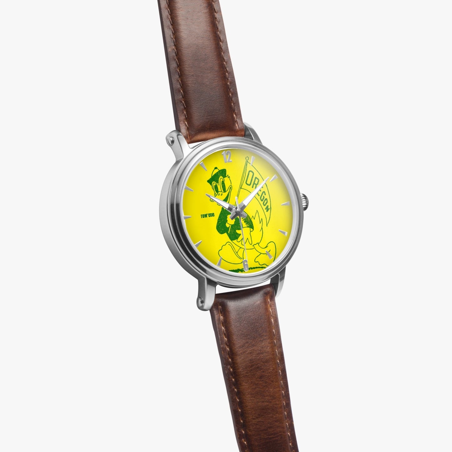 Row One Brand Vintage Oregon Duck Cartoon Art Watch