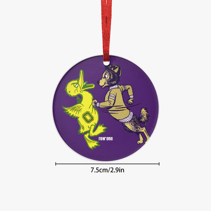 Husky Punch Holiday Ornament
