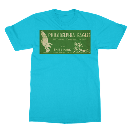 1944 Philadelphia Eagles Ticket Art Classic Adult T-Shirt