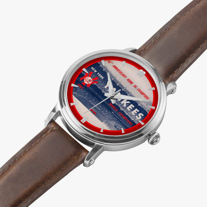 1963 New York Yankees Scorecard Art Watch