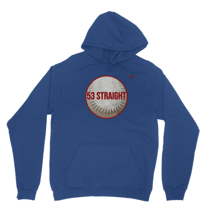 53 Straight Classic Adult Hoodie