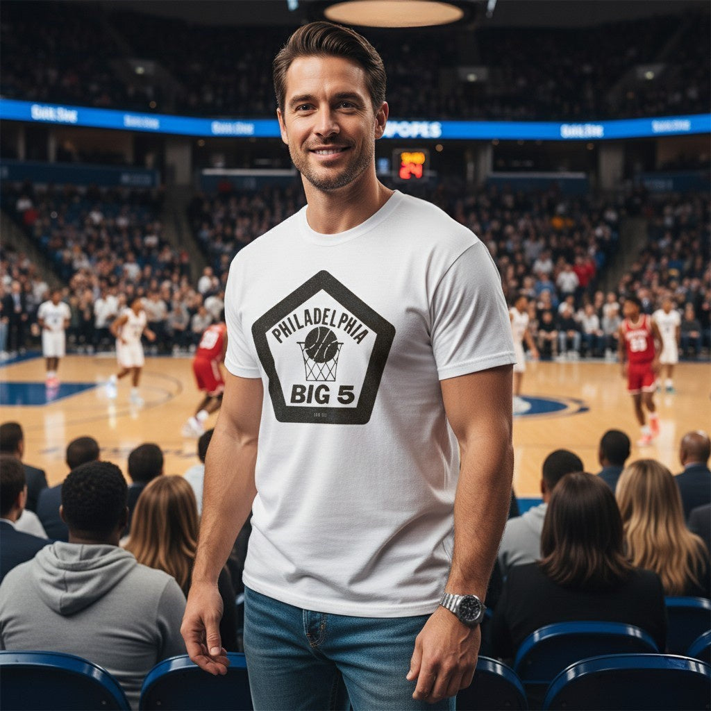 1983 Philadelphia Big 5 Tee from Row One Brand