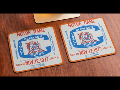 Cool Sports Gift Ideas | Row One Brand Vintage Ticket Gifts and Sports Ticket Stub Drink Coasters