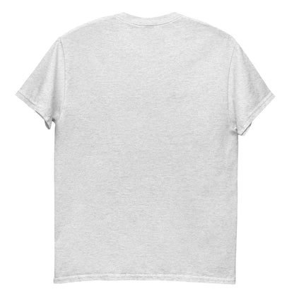 Plain gray t-shirt on a white background