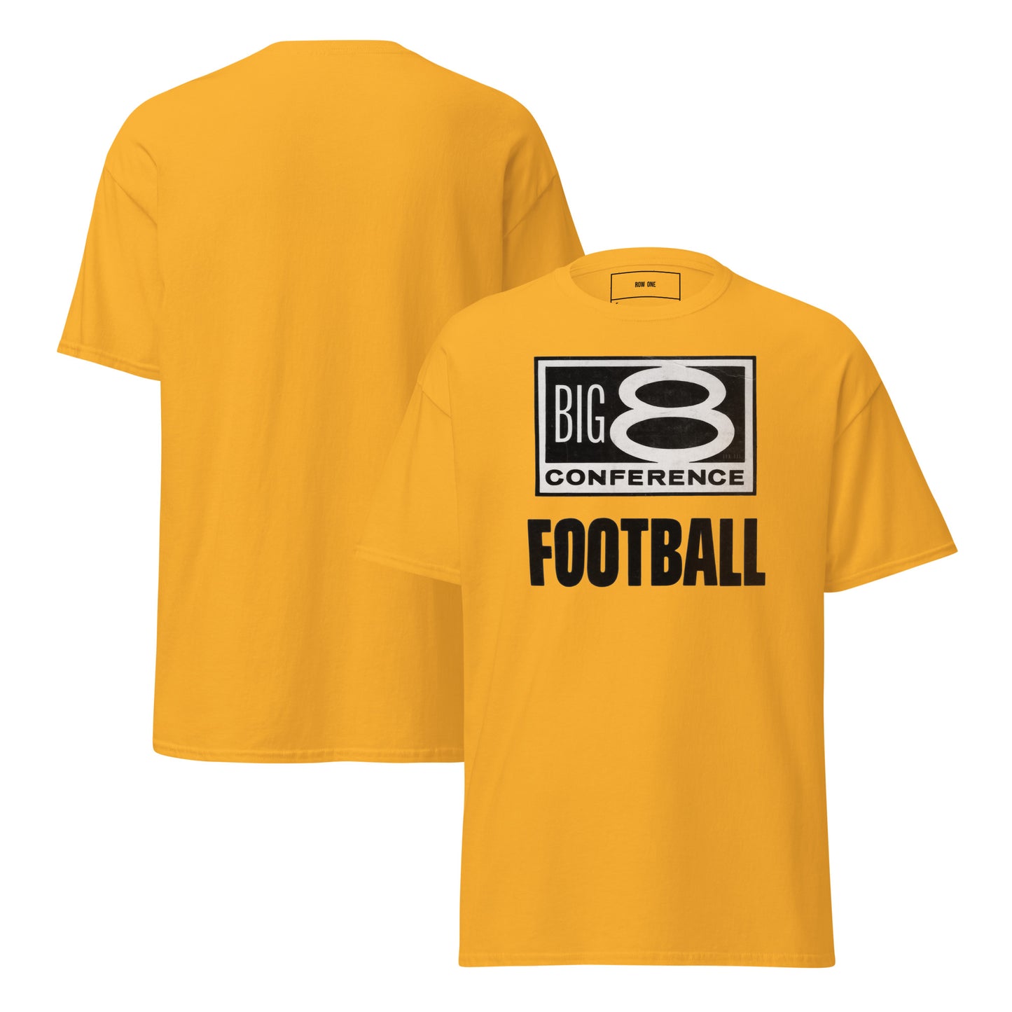 Gildan Cotton Shirt Big 8 Conference Football Tee from Row One Brand