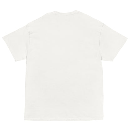 Plain white t-shirt on a white background