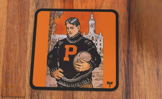 Throwback College Football Art | 1901 Princeton Tigers Football Art | Row One Brand Vintage Sports Gifts