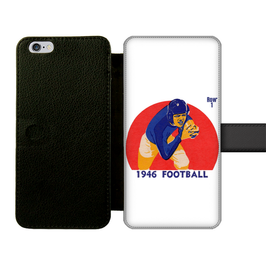 1946 Football Row 1 Front Printed Wallet Cases