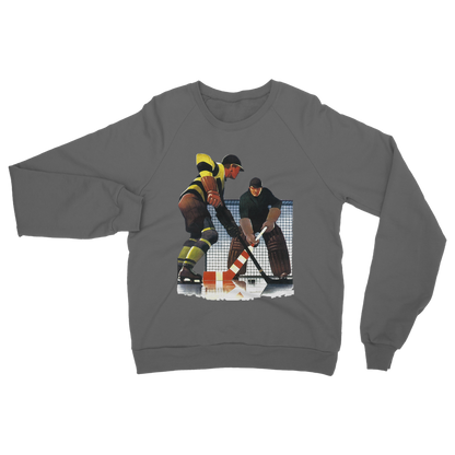 Coolstub™ Vintage Hockey Goalie Art Classic Adult Sweatshirt