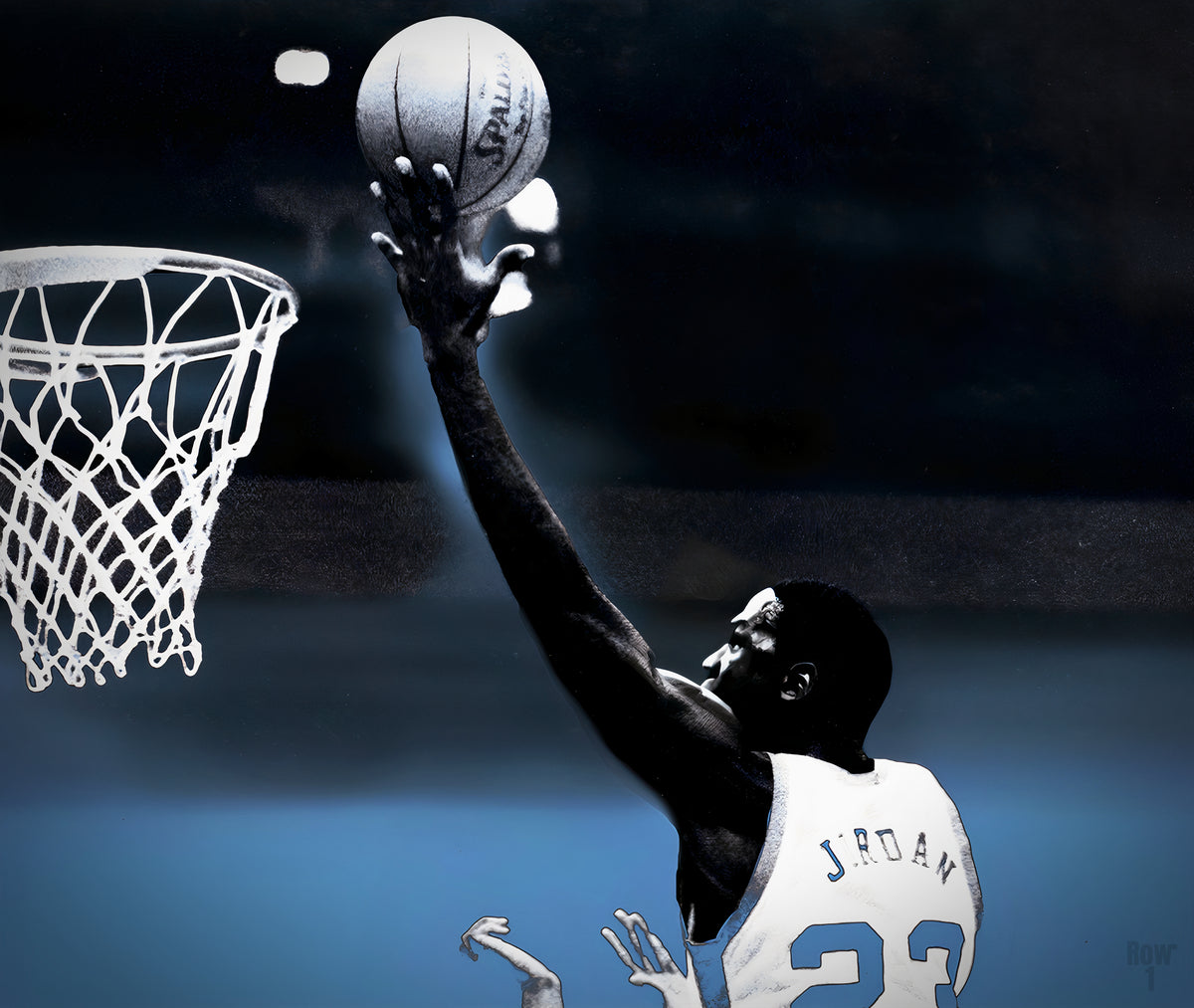 Michael Jordan North Carolina Layup