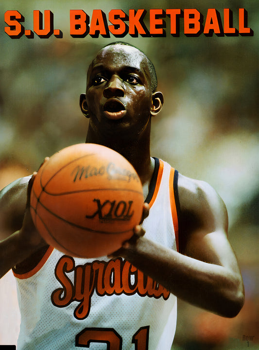 1985 Syracuse Basketball Pearl Washington Art