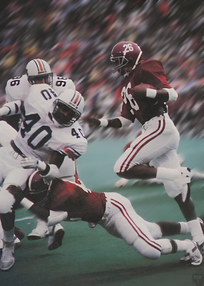 1986 Iron Bowl Bobby Humphrey Art