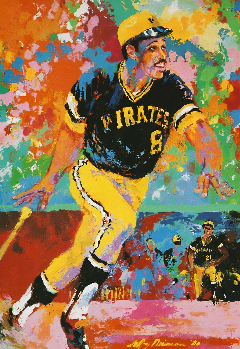 Willie Stargell Art by LeRoy Neiman