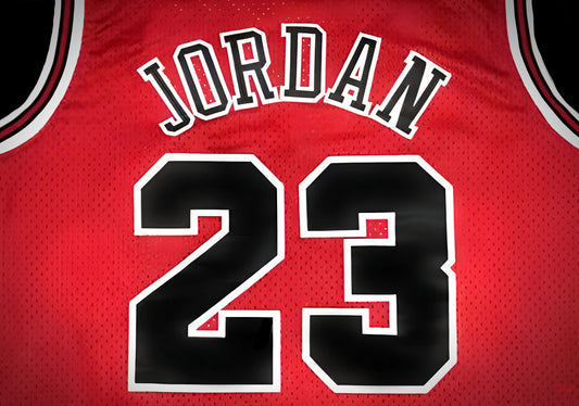 Michael Jordan Chicago Bulls Jersey Art