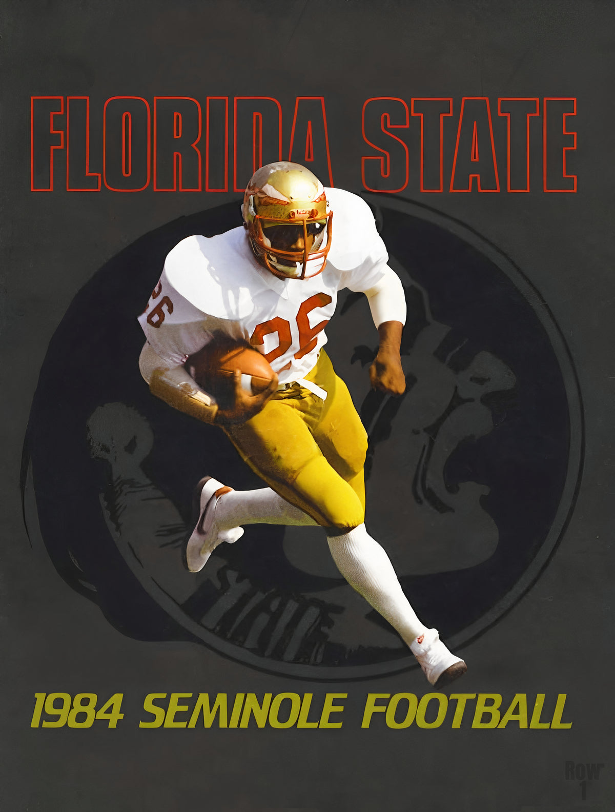 1984 Florida State Seminoles Football Art