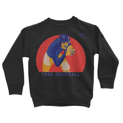 1946 Football Row 1 Classic Kids Sweatshirt