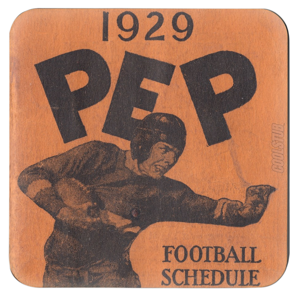 1929 Football Schedule Coasters by Coolstub™