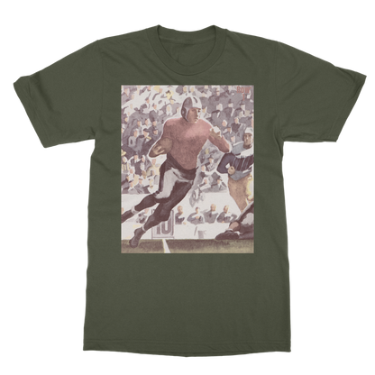 1937 Football Row 1 Faded Classic Adult T-Shirt