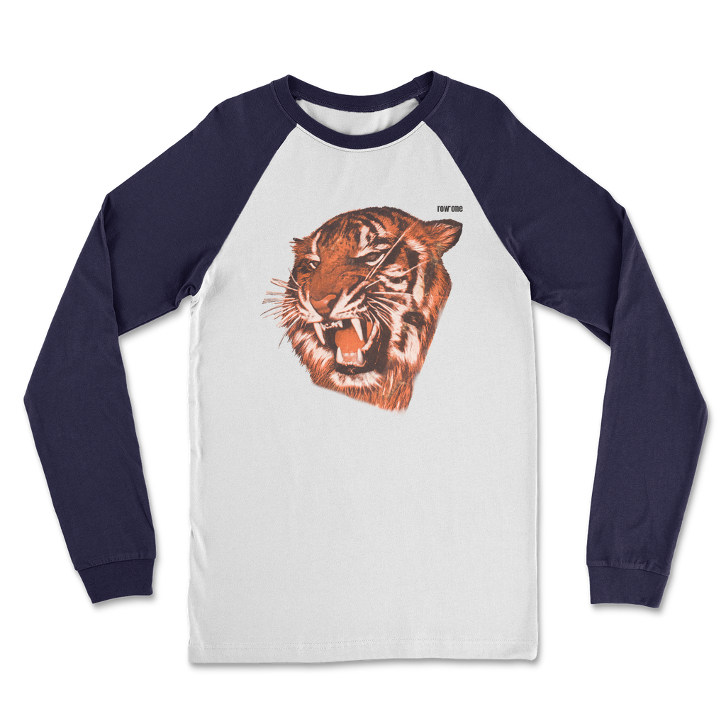 Vintage Tiger Row 1 Classic Raglan Long Sleeve Shirt