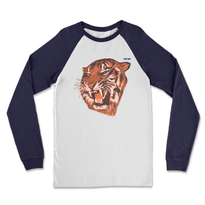 Vintage Tiger Row 1 Classic Raglan Long Sleeve Shirt