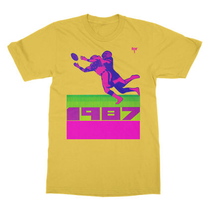 1987 Football Row 1 Classic Adult T-Shirt