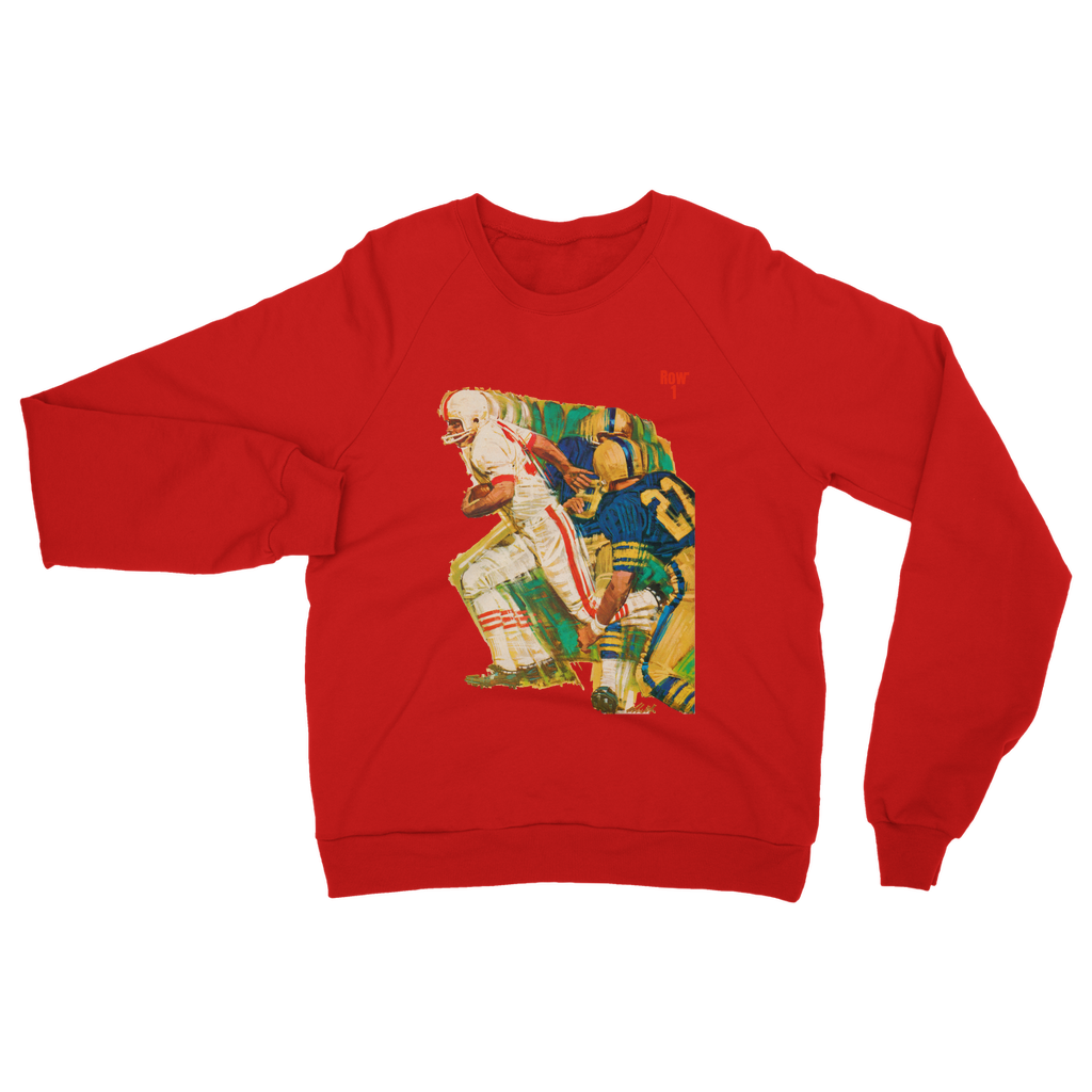 1966 Football Row 1 Classic Adult Sweatshirt