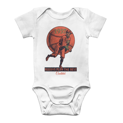 Coolstub™ 1937 Always Play The Best Vintage Classic Baby Onesie Bodysuit