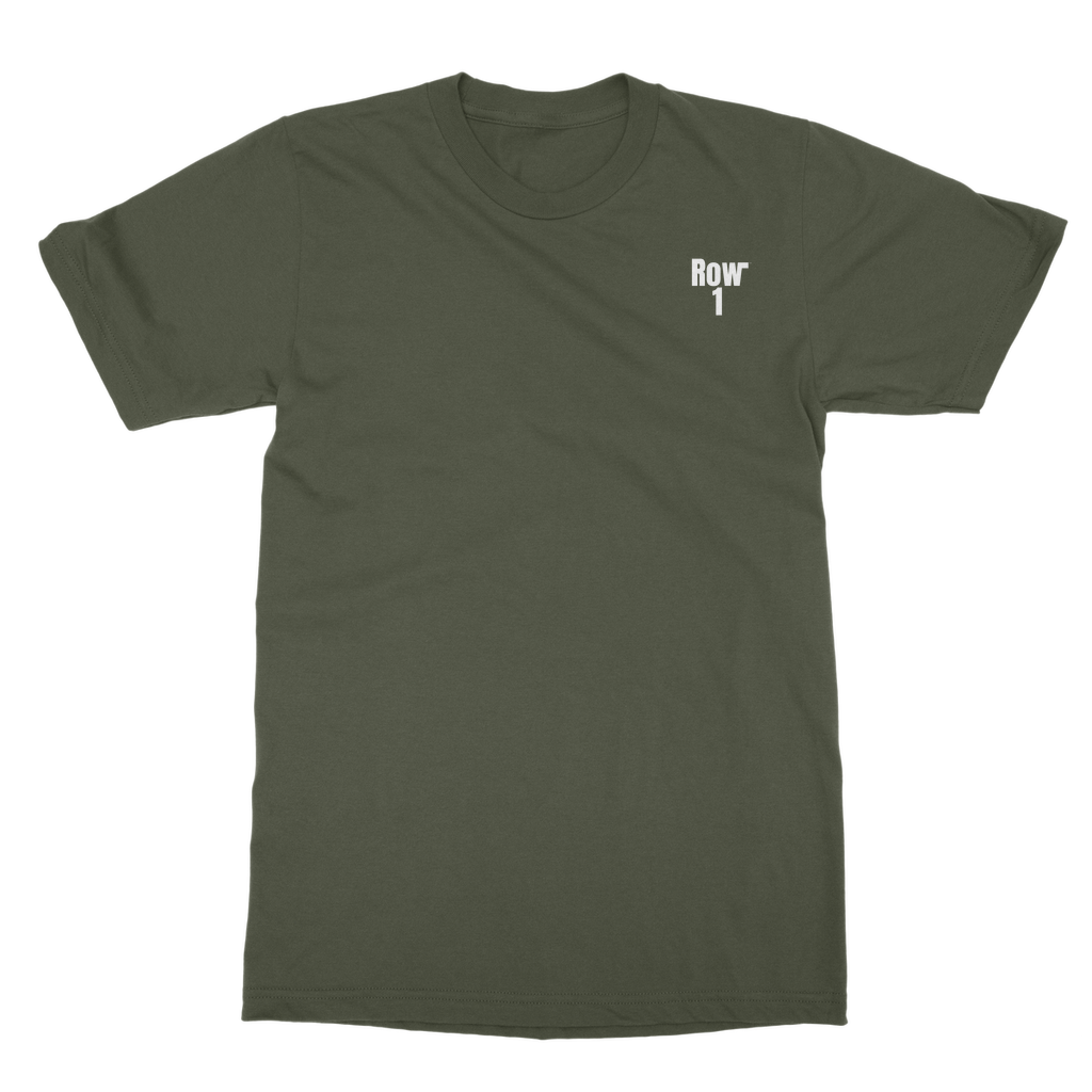 1938 Football Row 1 Faded Classic Adult T-Shirt Back Print