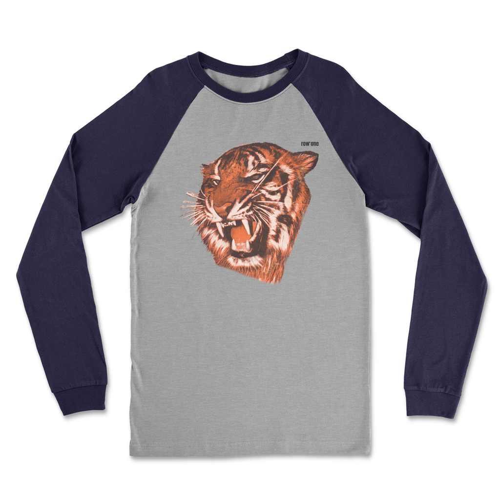 Vintage Tiger Row 1 Classic Raglan Long Sleeve Shirt