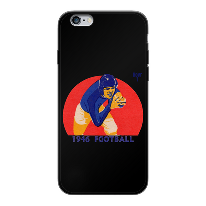 1946 Football Row 1 Back Printed Black Soft Phone Case