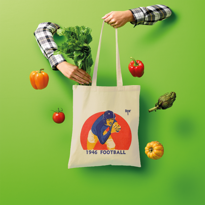 1946 Football Row 1 Shopper Tote Bag
