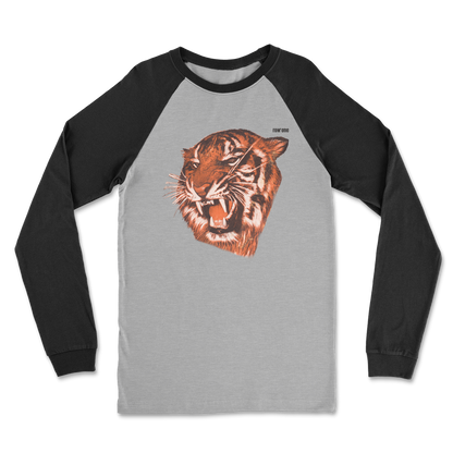 Vintage Tiger Row 1 Classic Raglan Long Sleeve Shirt