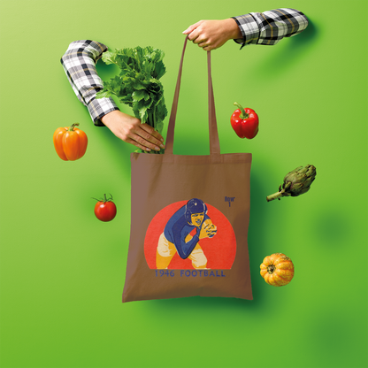 1946 Football Row 1 Shopper Tote Bag