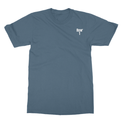 1938 Football Row 1 Faded Classic Adult T-Shirt Back Print