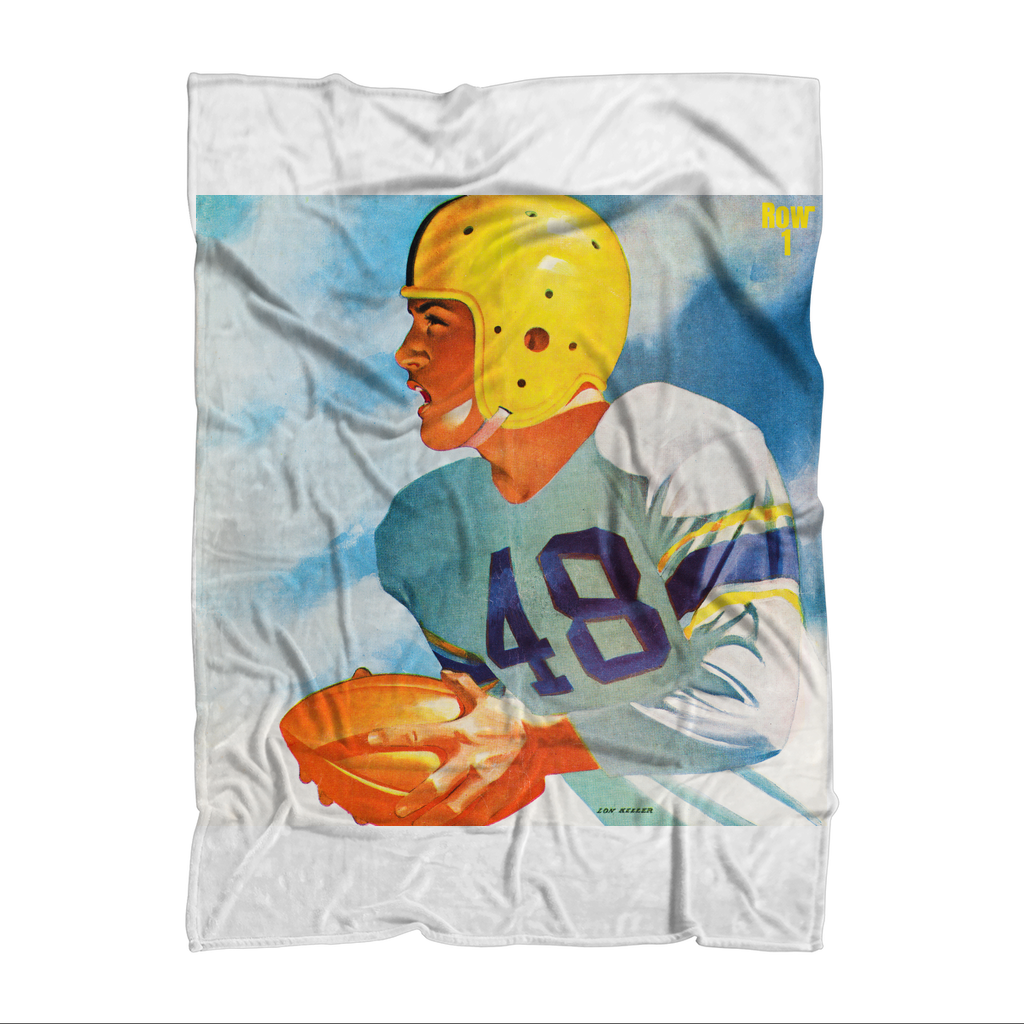 1948 Football Row 1 Premium Sublimation Adult Blanket