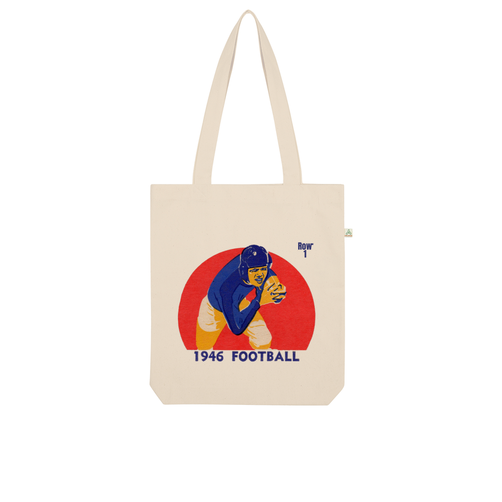 1946 Football Row 1 Organic Tote Bag