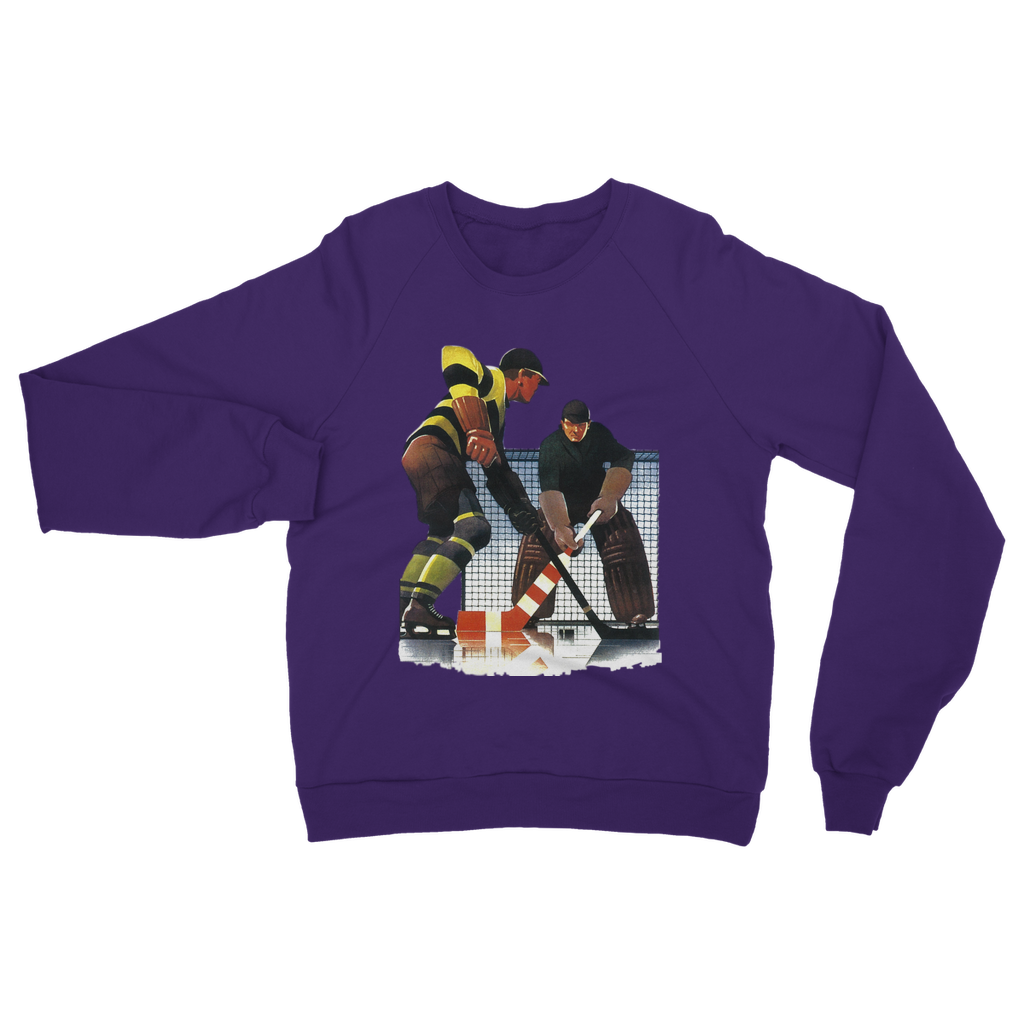Coolstub™ Vintage Hockey Goalie Art Classic Adult Sweatshirt